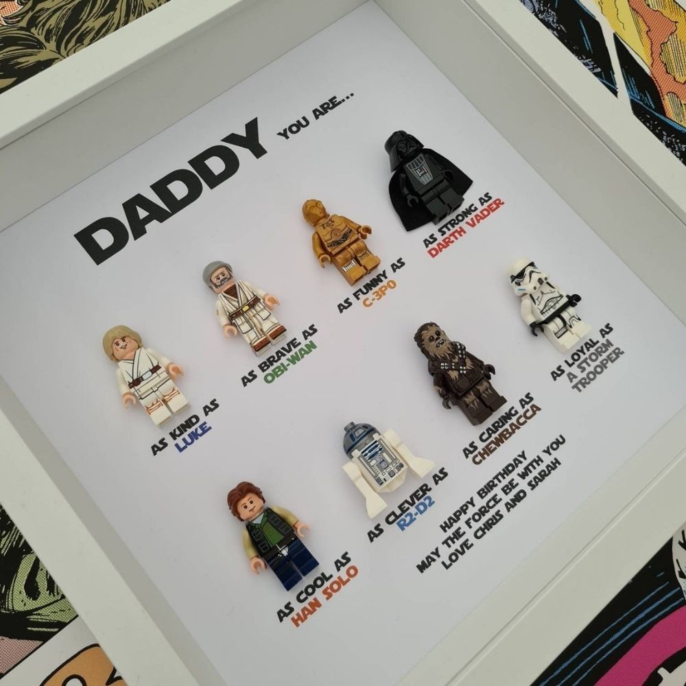 Figurengeschenke für Papa & Kinder