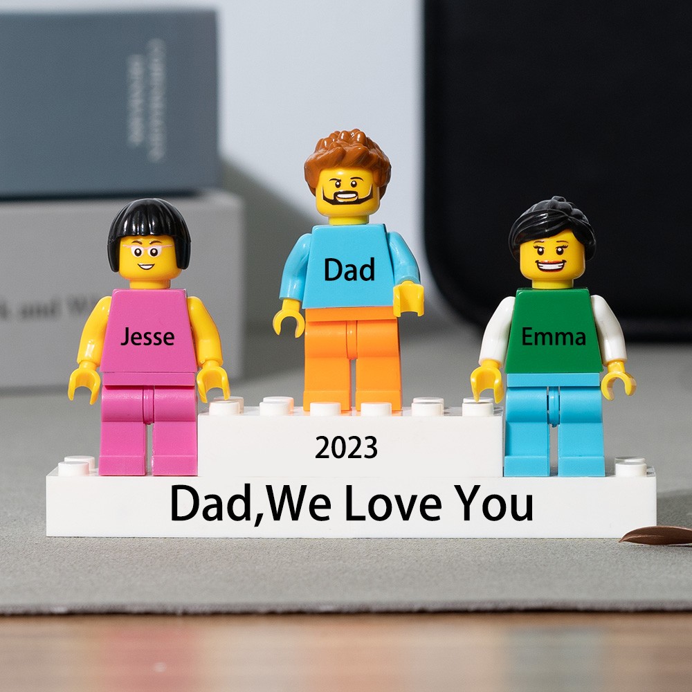Freiheit, personalisierte Figuren zu erstellen, einzigartige Souvenirs für Papa/Vatertag