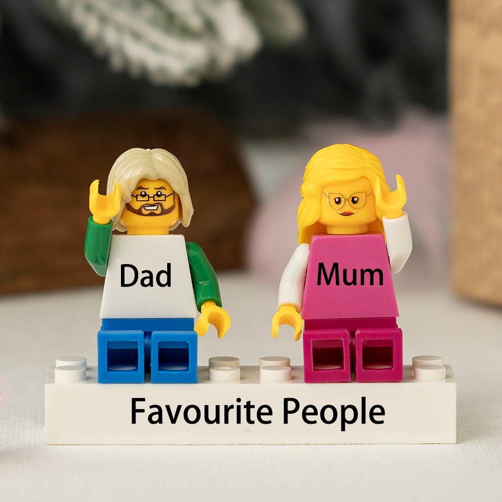 Freiheit, personalisierte Figuren und einzigartige Souvenirs für Mama/Muttertag, Papa/Vatertag zu erstellen