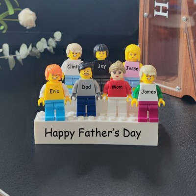 Freiheit, personalisierte Figuren zu erstellen, einzigartige Souvenirs für Papa/Vatertag