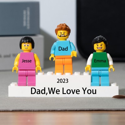 Freiheit, personalisierte Figuren zu erstellen, einzigartige Souvenirs für Papa/Vatertag