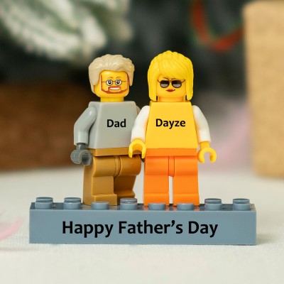 Freiheit, personalisierte Figuren zu erstellen, einzigartige Souvenirs für Papa/Vatertag