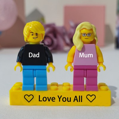 Freiheit, personalisierte Figuren und einzigartige Souvenirs für Mama/Muttertag, Papa/Vatertag zu erstellen