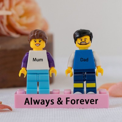 Freiheit, personalisierte Figuren und einzigartige Souvenirs für Mama/Muttertag, Papa/Vatertag zu erstellen